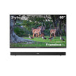 65" Frameless Pro Full Sun Outdoor TV with S2 Outdoor Soundbar