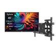 65" Pool Pro Qled 2.0 Full Sun Outdoor TV with Outdoor TV Wall Mount