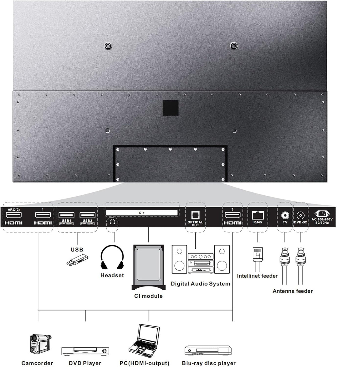 75" 1000Nit Android Outdoor TV (Partial Sun) - Deck Pro
