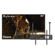 75" Outdoor TV, 2000 Nits, 120Hz - 2025 Cinema  Helio QLED