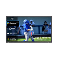 75" 1000Nit Google  Outdoor TV (Partial Sun) - Deck Pro 2.0