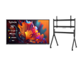 75" Pool Pro Qled 2.0 Full Sun Outdoor TV with Rolling TV Cart