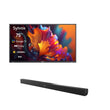 75" Pool Pro Qled 2.0 Full Sun Outdoor TV with S2 Soundbar