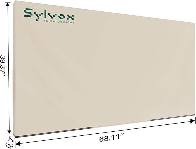 Waterpoor Outdoor TV Cover for 70''-75" TVs