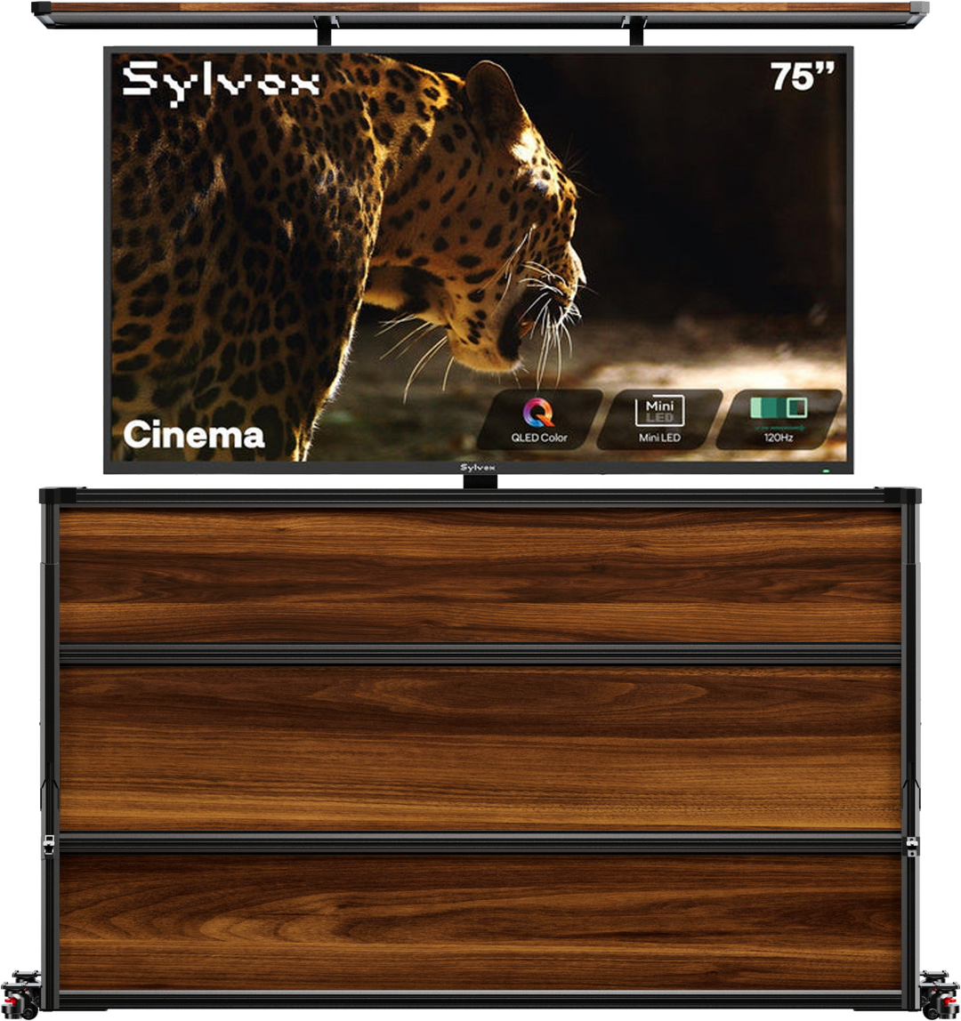 75” Weatherproof Outdoor TV Lift Cabinet