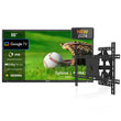 Deck Pro 2.0 55" Partial Sun Outdoor TV with Outdoor TV Wall Mount