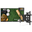 Deck Pro 2.0 65" Partial Sun Outdoor TV with Outdoor TV Wall Mount