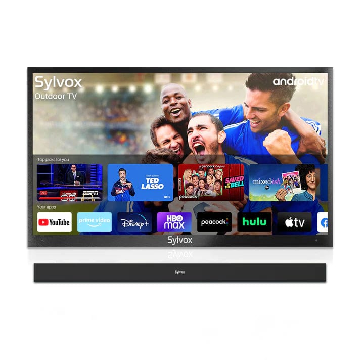 Deck Pro 65" Partial Sun Outdoor TV with S2 Soundbar