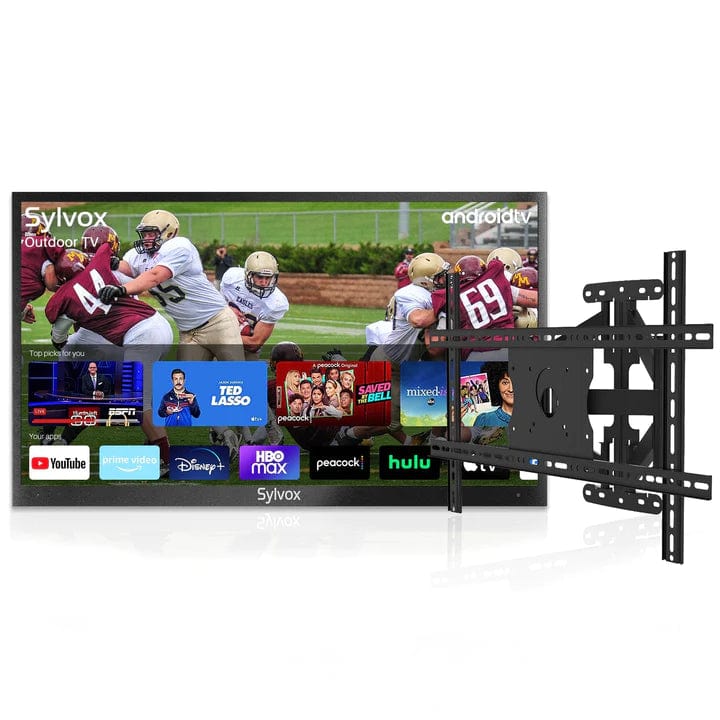Deck Pro 75" Partial Sun Outdoor TV with Outdoor TV Wall Mount