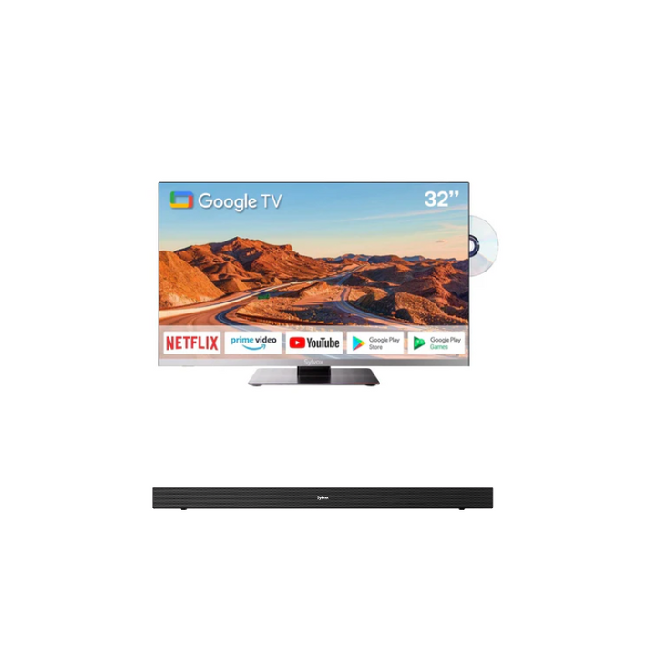 32" Smart 12V RV TV - Limo Series (With DVD Combo)