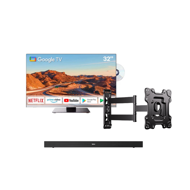 32" Smart 12V RV TV - Limo Series (With DVD Combo)
