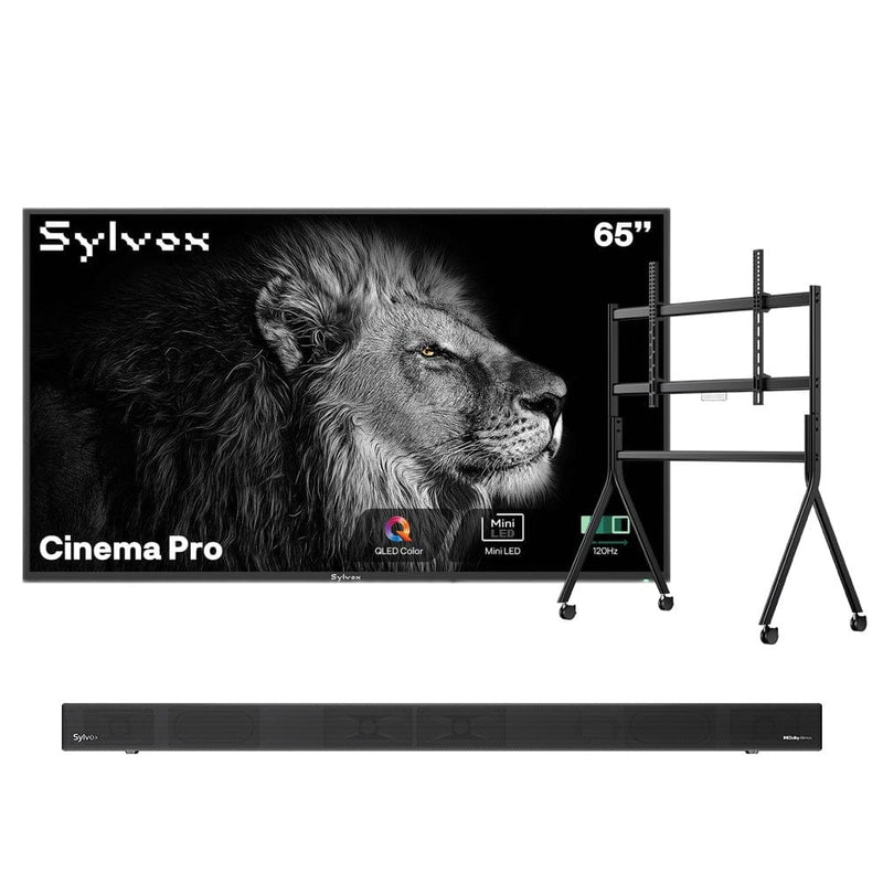 Sylvox Cinema Pro 65" Helio QLED Outdoor TV – 3500Nits, Cinematic Motion with 120Hz (2025 Model)