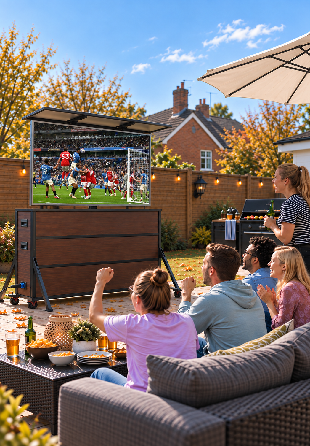 Outdoor TV Promotion