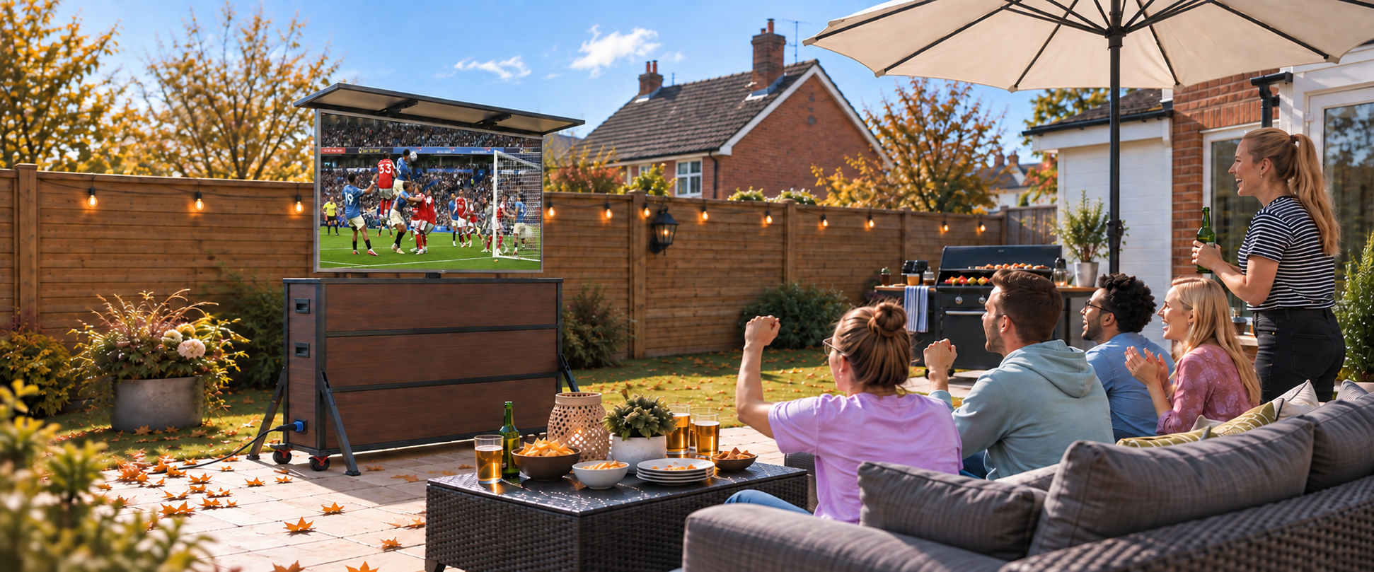 Outdoor TV Promotion