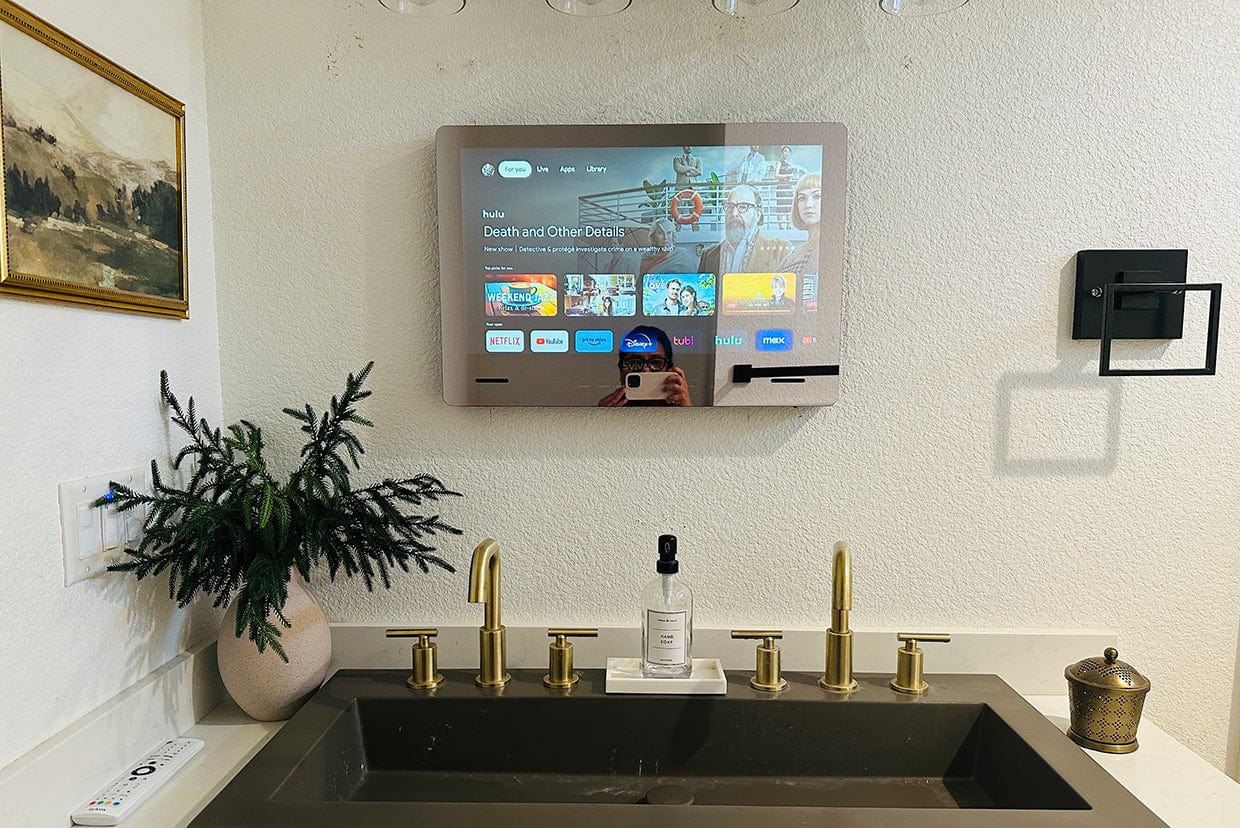 Bathroom TV