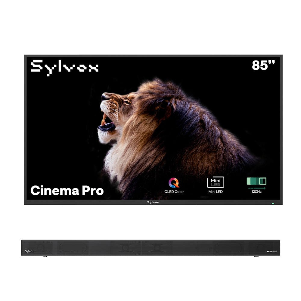 85" Outdoor TV, 3500 Nits, 120Hz - 2025 Cinema  Pro Helio QLED