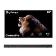 85" Outdoor TV, 3500 Nits, 120Hz - 2025 Cinema  Pro Helio QLED