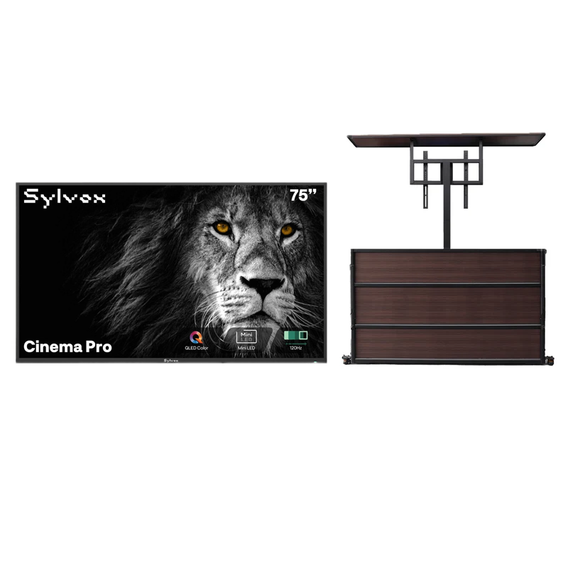 75" Lift Cabinet + Cinema Pro 75" (Full Sun)