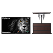 75" Outdoor TV, 3500 Nits, 120Hz - 2025 Cinema  Pro Helio QLED