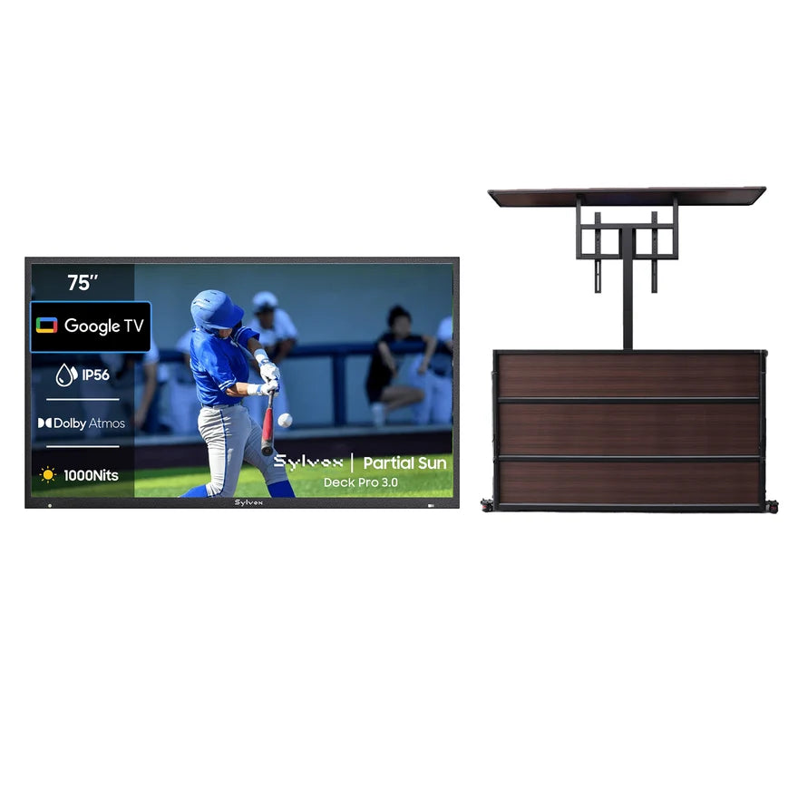 75" Lift Cabinet + Deck Pro 2.0 75" (Partial Sun)