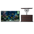 75" Lift Cabinet + Frameless 75" (Partial Sun)