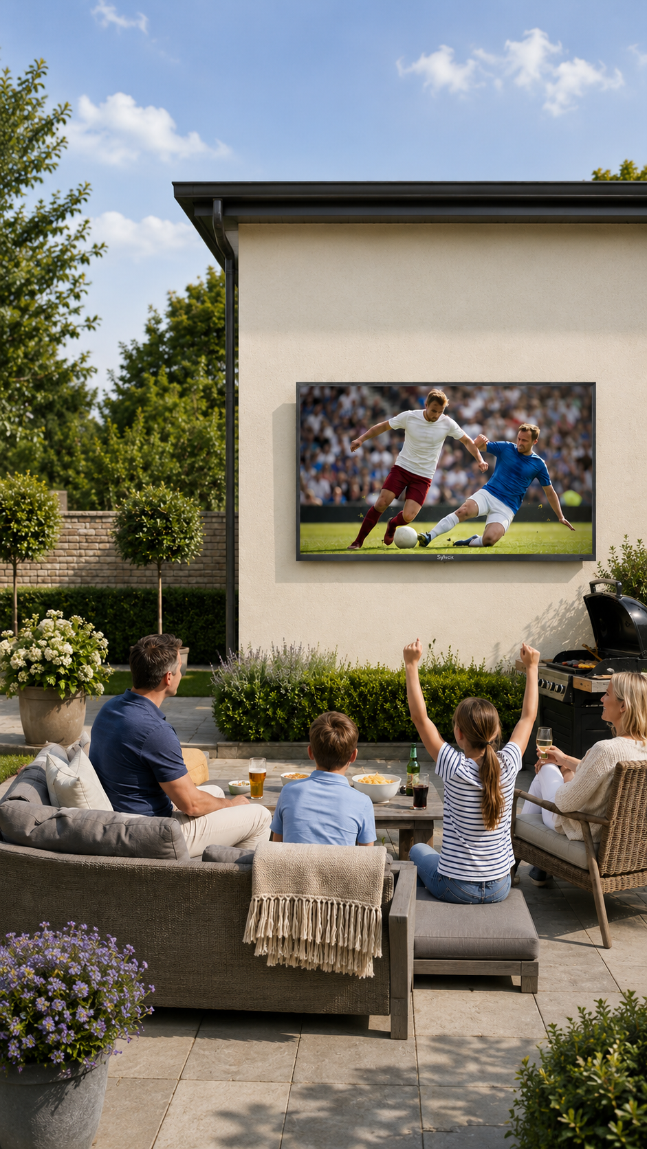 Outdoor TV Promotion