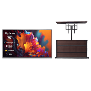 75" Lift Cabinet + Pool Pro Qled 2.0 75" (Full Sun)