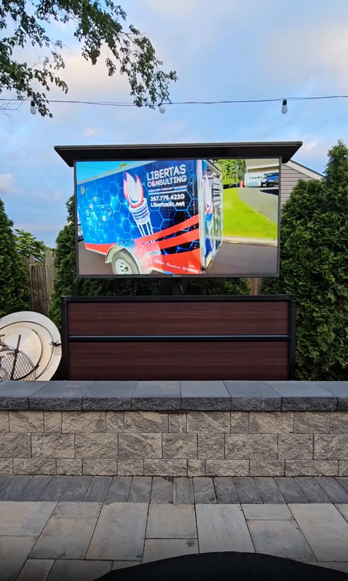 Sylvox Outdoo TV Lift Cabinet