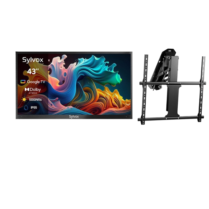 43" 1000Nit Advanced QLED  Google Outdoor TV (Partial Sun) - 2024 Deck Pro QLED 2.0 Series