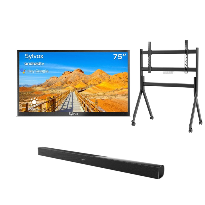 75" 2000Nit Android Outdoor TV (Full Sun) - 2023 Pool Pro Series